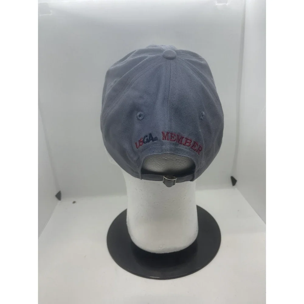 US Open Pebble Beach 2010 USGA Member Golf Hat Baseball Cap Blue Gray One Size